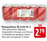 Kompositions Öl-Licht Nr. 3 Rot im Angebot bei EDEKA in Pforzheim Kompositions Öl-Licht Nr. 3 Rot Angebote bei EDEKA Pforzheim für 2,79 €