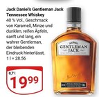 Aktuelles Gentleman Jack Tennessee Whiskey Angebot bei GLOBUS in Hofheim (Taunus) ab 19,99 €