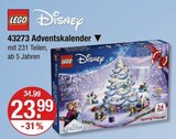 43273 Adventskalender im V-Markt Prospekt 43273 Adventskalender von LEGO Disney im aktuellen V-Markt Prospekt für 23,99 €