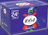 Bière Blonde - 1664 - Intermarché Super à Antibes Bière Blonde - 1664 en promo chez Intermarché Super Antibes à 9,37 €