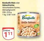 Mais im Angebot bei GLOBUS in Erlangen Mais Angebote von Bonduelle bei GLOBUS Erlangen für 1,11 €