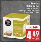 Dolce Gusto Cappuccino Angebote von Nescafé bei EDEKA Düsseldorf für 4,49 €