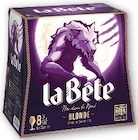 Bière blonde - LA BETE - Super U à Goussainville Bière blonde - LA BETE en promo chez Super U Goussainville à 5,18 €