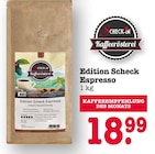 Edition Scheck Espresso im E center Prospekt Edition Scheck Espresso von Check-in Kaffeerösterei im aktuellen E center Prospekt für 18,99 €