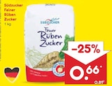 Feiner Rüben Zucker von Südzucker im aktuellen Netto Marken-Discount Prospekt für 0,66 €