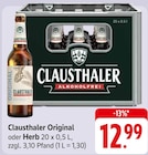 Clausthaler Original oder Herb im aktuellen Prospekt bei EDEKA in Waldgrehweiler