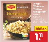 Aktuelles Wirtshaus Trockenfertiggericht Angebot bei Netto Marken-Discount in Augsburg ab 1,11 €