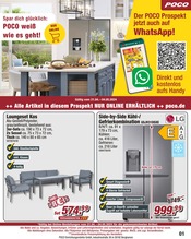 Kühl-Gefrierkombi Angebote im Prospekt "Spar dich glücklich: POCO weiß wie es geht!" von POCO auf Seite 1