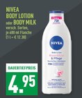 BODY LOTION oder BODY MILK Angebote von NIVEA bei Marktkauf Gütersloh für 4,95 €
