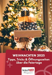 kaufDA Magazin Weitere GeschĂ€fte Prospekt der aktuellen Woche mit 1 Seite, gĂŒltig von 10.12.2025 bis 27.12.2025, in Landshut und Umgebung Aktueller kaufDA Magazin Weitere GeschĂ€fte Prospekt in Landshut und Umgebung, "Weihnacht-Ratgeber" mit 1 Seite, 10.12.2025 - 27.12.2025
