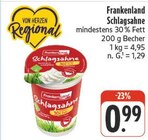 Aktuelle Sahne Angebote bei nah und gut in Würzburg Aktuelles Schlagsahne Angebot bei nah und gut in Würzburg ab 0,99 €