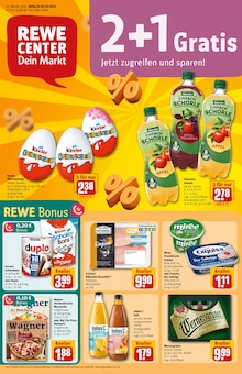 Getränke im aktuellen REWE Prospekt (Jena) Getränke im REWE Prospekt "Dein Markt" mit 40 Seiten (Jena)