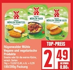 Veganes Mühlen Schnitzel oder Veganes Mühlen Hack oder Veganes Mühlen Cordon Bleu von Rügenwalder Mühle im aktuellen EDEKA Prospekt