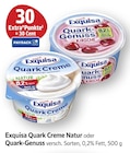 Quark Creme Natur oder Quark-Genuss Angebote von Exquisa bei EDEKA Offenbach