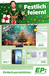 EP: Prospekt für Nauen mit 12 Seiten EP: Prospekt für Nauen: "Festlich feiern!", 12 Seiten, 28.11.2025 - 13.12.2025