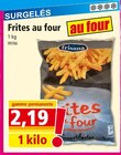 Frites au four - frisana en promo chez Norma Nancy à 2,19 €