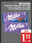 Milka Schokolade bei EDEKA im Schwarzenberg Prospekt für 1,11 €