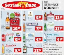 Getränke Oase Prospekt für Beckum mit 1 Seite Getränke Oase Prospekt für Beckum: "Aktuelle Angebote", 1 Seite, 12.05.2025 - 17.05.2025