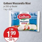 Mozzarella Maxi Angebot im V-Markt Prospekt Mozzarella Maxi im V-Markt Prospekt zum Preis von 1,99 €