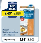 Aktuelles H-Küchensahne Angebot bei Metro in Mannheim ab 2,66 €