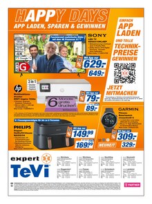 Fernseher im expert TeVi Prospekt "Top Angebote" mit 12 Seiten (Passau)