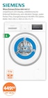Waschmaschine WM14N127 im V-Markt Prospekt Waschmaschine WM14N127 von Siemens im aktuellen V-Markt Prospekt für 449,00 €