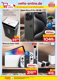 Netto Marken-Discount Nintendo Switch im Prospekt 