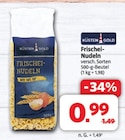Frischei-Nudeln im Angebot bei Markant Nordwest in Lingen Frischei-Nudeln Angebote von Küsten Gold bei Markant Nordwest Lingen für 0,99 €