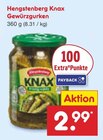 Knax Gewürzgurken Angebote von Hengstenberg bei Netto Marken-Discount Frankfurt für 2,99 €