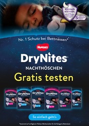 Aktueller DryNites Prospekt mit Parfum, "Nachthöschen - Gratis testen", Seite 1