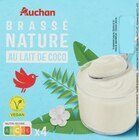 Auchan Supermarché Mouans-Sartoux - Promo YAOURT BRASSÉ NATURE AU LAIT DE COCO AUCHAN Promo YAOURT BRASSÉ NATURE AU LAIT DE COCO AUCHAN à 3,98 € dans le catalogue Auchan Supermarché à Mouans-Sartoux
