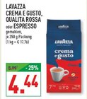 Crema e Gusto Angebote von Lavazza bei Marktkauf Warendorf für 4,44 €