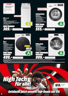 Aktueller MediaMarkt Saturn Prospekt "High Tech für alle!" Seite 2 von 16 Seiten
