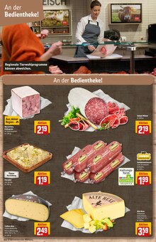 Zwiebelmettwurst im aktuellen REWE Prospekt (Bonn) Zwiebelmettwurst im REWE Prospekt "Dein Markt" mit 46 Seiten (Bonn)