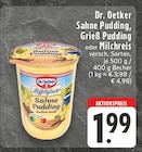Aktuelles Sahne Pudding Angebot bei EDEKA in Gelsenkirchen ab 1,99 €