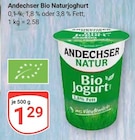 Aktuelles Bio Naturjoghurt Angebot bei GLOBUS in Salzgitter ab 1,29 €