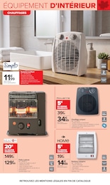 Prix et réduction Radiateur Électrique dans le prospectus Carrefour en cours Offre Radiateur Électrique dans le catalogue Carrefour du moment à la page 18