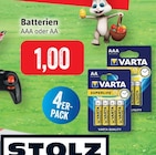 Aktuelles Batterien Angebot bei Kaufhaus Stolz in Bremerhaven ab 1,00 €