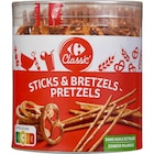 Sticks & Bretzels - CARREFOUR CLASSIC' en promo chez Carrefour Drancy à 1,29 €