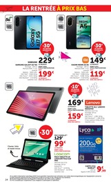 Promos Tablette dans le catalogue "Super U" de Super U Tablette en promo dans le catalogue Super U à la page 24
