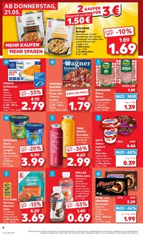 Lachs im Kaufland Prospekt "Hier bin ich richtig" mit 63 Seiten (Halle (Saale))