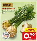 Sellerie mit Grün im Netto Marken-Discount Prospekt Sellerie mit Grün von HEIMAT im aktuellen Netto Marken-Discount Prospekt für 0,99 €