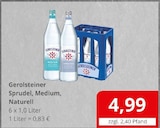 Sprudel, Medium, Naturell Angebote von Gerolsteiner bei Getränkefachmarkt Rausch Gießen für 4,99 €