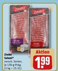 Salami von Zimbo für 1,99 € bei REWE im Angebot Salami von Zimbo im aktuellen REWE Prospekt