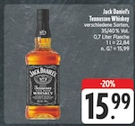 Tennessee Whiskey Angebote von Jack Daniel's bei EDEKA Würzburg für 15,99 €