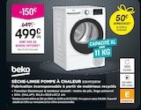 Sèche-linge pompe à chaleur - Beko en promo chez Pulsat Vanves à 499,99 €