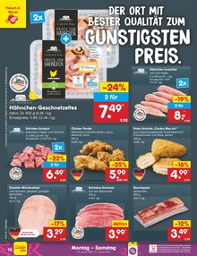 Fleisch im aktuellen Netto Marken-Discount Prospekt (Rostock) Fleisch im Netto Marken-Discount Prospekt "Aktuelle Angebote" mit 57 Seiten (Rostock)