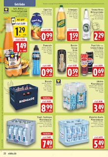 Cola im EDEKA Prospekt "Aktuelle Angebote" mit 30 Seiten (Essen)