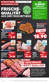 Hackfleisch im Kaufland Prospekt in Homburg Aktueller Kaufland Prospekt mit Hackfleisch, "Aktuelle Angebote", Seite 20