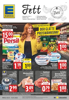 EDEKA Prospekt der Woche "Aktuelle Angebote" Seite 1, 05.01.2026 bis 10.01.2026 für Linz Aktueller EDEKA Prospekt "Aktuelle Angebote" Seite 1 von 26 Seiten für Linz